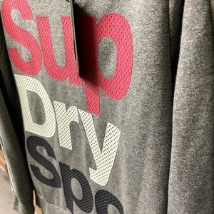 BNWT SuperDry Japan Sweat Shirt Gray